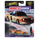 Mattel Hot Wheels 1/64 Premium : Race Day – BMW 320 Group 5, orange/green 5/5
