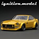 Ignition 1/18 - Nissan Fairlady Z s30 star road - yellow metallic - Resin