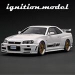 Ignition 1/18 Nissan Skyline Gt-R Bnr34,White