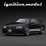 Ignition 1/18 Nissan Skyline Gt-R Bnr34,Black