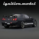 Ignition 1/18 Nissan Skyline Gt-R Bnr34,Black - Image 2