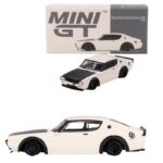 Mini GT 1/64 1973 nissan skyline kenmeri liberty walk, white