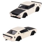 Mini GT 1/64 1973 nissan skyline kenmeri liberty walk, white - Image 2