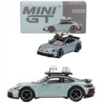 Mini GT 1/64 2024 porsche 911 922 dakar shade, green metallic