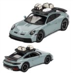 Mini GT 1/64 2024 porsche 911 922 dakar shade, green metallic - Image 2