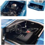 Acme Diecast 1/18 1965 shelby gt350 *pro touring*, blue/white - Image 2