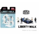 American Diorama 1/64 team liberty walk figure set of 5 figures.