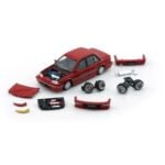 BM Creations 1/64 1991 honda civic ef2, red