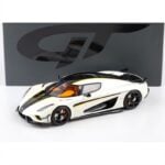GT Spirit 1/18 2023 koenigsegg regera *resin series*, white