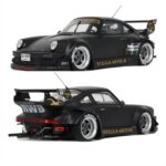 GT Spirit 1/18 2010 porsche rwb stella artois *resin series*, black