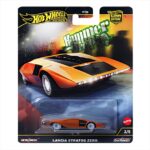 Mattel Hot Wheels Premium Car Culture: Hammer Drop - Lancia Stratos Zero, copper 2/5