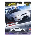 Mattel Hot Wheels Premium Car Culture: Modern Classics - Nissan Skyline GT-R BCNR33, white 4/5