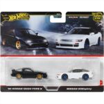 Mattel Hot Wheels Premium 2-pack - 1996 Nissan 180SX Type X  Nissan SilEighty JBK96