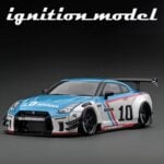 1/18 lb-works nissan gt-r r35 type 2 #10, white/blue