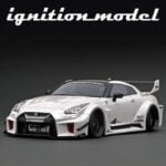 1/18 nissan 35gt-rr lb-silhouette works gt, white