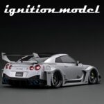 1/18 lb-works nissan 35 gt-rr with 20inch wheels, silver - Image 2