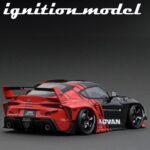 Igniotion Models 1/18 lb works toyota supra a90 *advan*, black/red - Image 2
