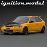 Ignition 1/18 honda civic ek9 type r, yellow