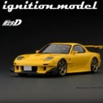 Ignition 1/18 mazda rx-7 fd3s 18 inch wheels, yellow
