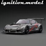 Ignition 1/18 mazda rx7 feed afflux gt3#65288fd3s#65289,gun metallic