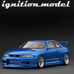 Ignition 1/18 nissan greddy gt-r bcnr33, blue metallic