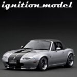 Ignition 1/18 eunos roadster na with b6-ze engine, silver