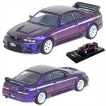 Inno Models 1/64 nissan skyline gt-r r33 nismo 400r, midnight purple ii