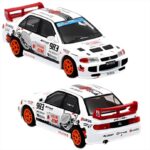Inno Models 1/64 mitsubisho lancer evo iii #983 *trackerz racing*, white/black/red