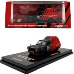 Inno Models 1/64 nissan sunny hakotora *09 racing* decepcionez, black/red