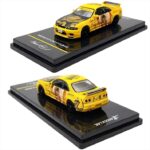 Inno Models 1/64 nissan skyline gts-r r33 *bruce lee 50th anniversary*, yellow/black