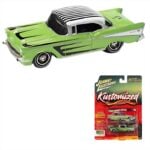 1/64 1957 kustomized chevrolet bel air, lime green