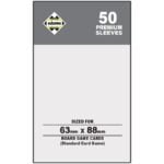 Premium Sleeves 63Χ88 Card Game 50pcs Kaissa - Pokemon, MTG, One Piece
