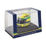Minichamps 1/8 1991 helmet ayrton senna, world champion, yellow/green