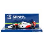 Minichamps 1/43 1991 mclaren honda mp4/6 world champion ayrton senna, dirty version