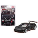 Mini GT 1/64 2018 honda nsx gt3 presentation, matt black