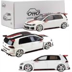 OttOmobile Miniatures 1/18 2019 volkswagen golf vii gti *resin series*, oettinger pure white