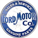 Tac Signs metal tac signs, ford motor coround sign