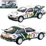 Tarmac 1/64 1988 ford sierra rs cosworth #8 auriol didier/occelli bernard winner tour de corse rally