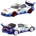 Tarmac 1/64 pandem mazda rx7 fc3s drift, white/blue