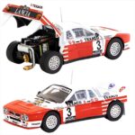 Tarmac 1/64 1985 lancia 037 rally #3 p. snijers/d. colebunders winner rally van haspengouw, red/whit