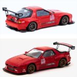 Tarmac 1/64 Pandem Mazda RX7 FC3S Red