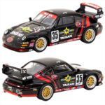 Tarmac 1/64 porsche 911 993 gt2 jgct #35 taisan starcard, black/red