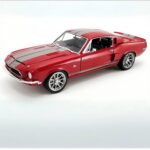 Acme Diecast 1/18 1968 shelby gt500 kr restomod *new school*, red/grey