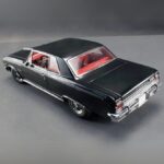 Acme Diecast 1/18 1965 chevrolet malibu z16, black with red interior - Image 3
