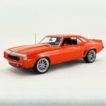 Acme Diecast 1/18 1969 chevrolet camaro restomod, hugger orange