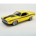 Acme Diecast 1971 scale:1/18 dodge challenger r/t *chicayne*, yellow/black