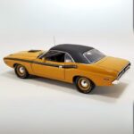 Acme Diecast 1971 dodge challenger r/t hemi, sc:1/18butterscotch - Image 2
