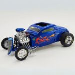 Acme Diecast 1/18 1934 ford blown altered coupe *rat fink*, blue - Image 2
