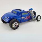 Acme Diecast 1/18 1934 ford blown altered coupe *rat fink*, blue - Image 3
