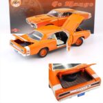 Acme Diecast 1/18 1970 dodge coronet super bee go mango, orange - Image 4